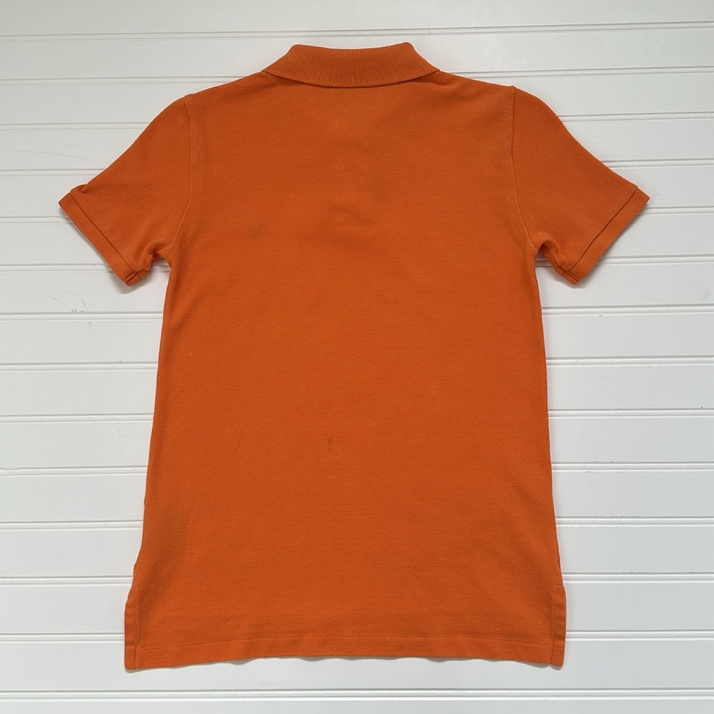 Ralph Lauren Orange Polo Shirt Boys 10/12 - Picture 2 of 4